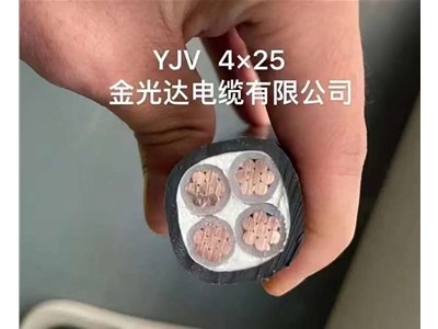 金光達電纜YJV-4X25